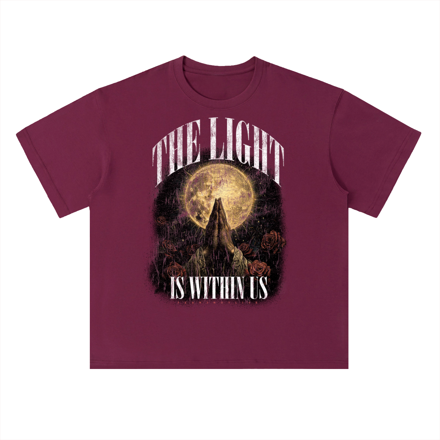 Heavyweight Drop Shoulder Cotton T-Shirt