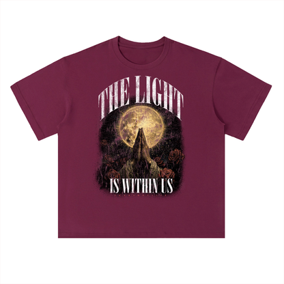 Heavyweight Drop Shoulder Cotton T-Shirt