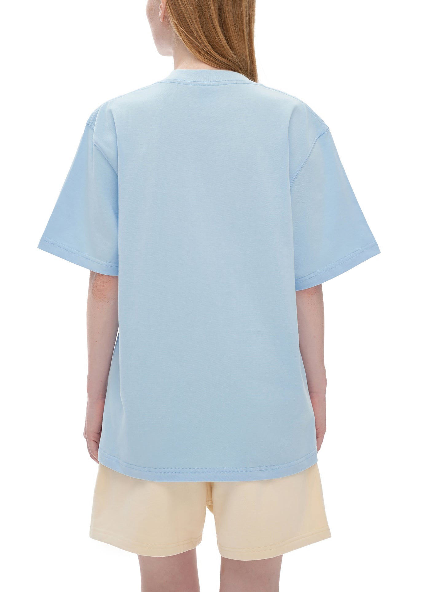 Heavyweight Drop Shoulder Cotton T-Shirt